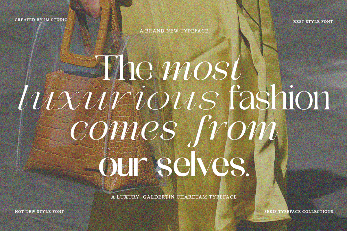 Galdertin Charetam | 141 Font Style, a Serif Font by IM Studio (Photo 10 of 12)