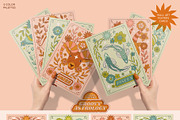 Groovy Astrology Collection, an Illustration by Julia Dreams (Thumbnail 5 of 8)