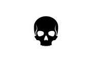 Skull & Crossbones Silhouette Vector, an Illustration by jahid234 (Thumbnail 22 of 51)