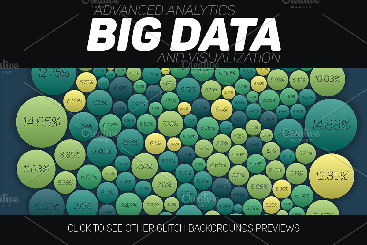 Big Data Abstract Backgrounds Part 3, an Object Graphic by GarryKillian (Photo 5 of 5)