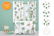 Cute safari set print and pattern, an Animal Illustration by Piixypeach (Thumbnail 7 of 10)