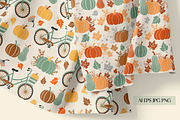 Happy Thanksgiving Patterns, a Pattern Graphic by EltaMaxArt (Thumbnail 8 of 8)