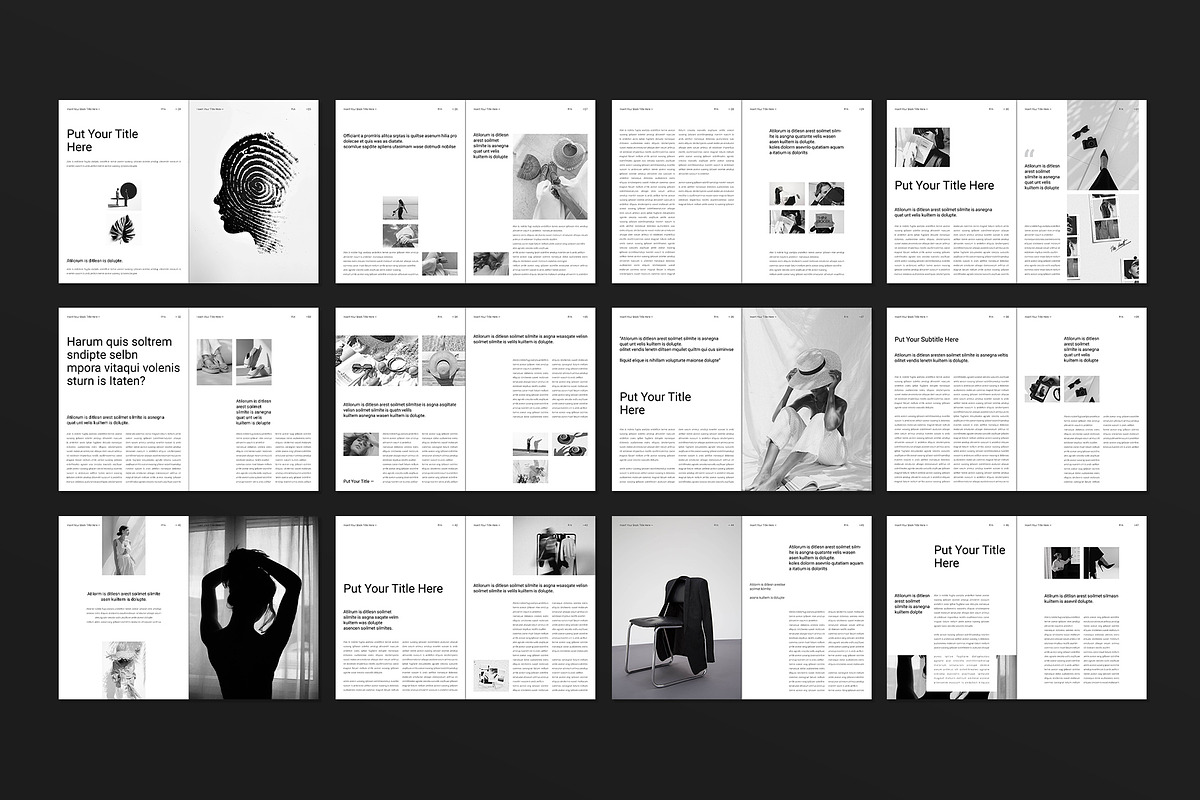 Book Title Layout Design Template, a Brochure Template by ElvinPrint (Photo 24 of 26)