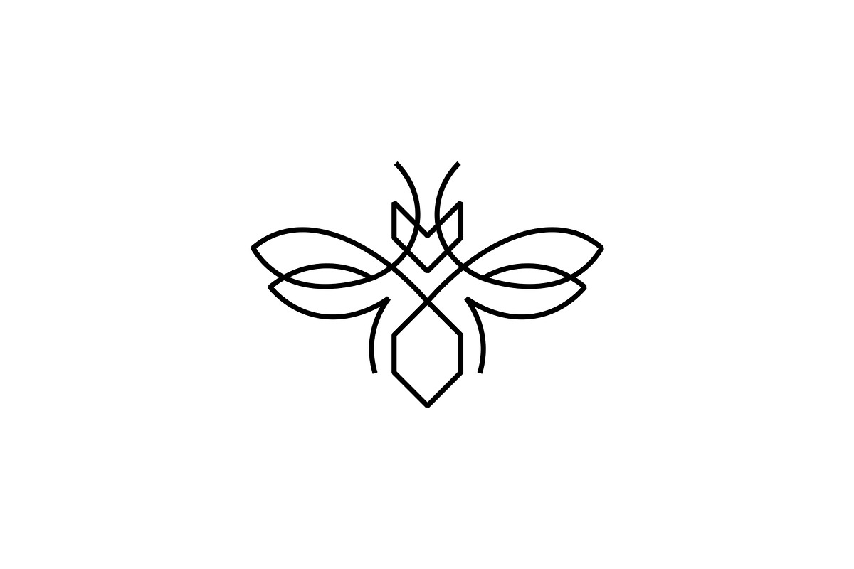 Minimalist Luxury Bee Logo, a Branding & Logo Template by Luxury Logos (Photo 3 of 4)