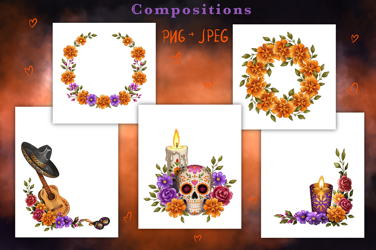 Fiesta de los Muertos, a Seasonal Illustration by IrynaPanashii (Photo 3 of 9)