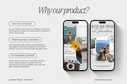 Summer Travel Instagram Templates, a Social Media Template by ZenSocialDesigns (Thumbnail 5 of 9)