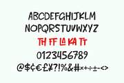 Thanmo Chinsu Cute Handwritten Displ, a Sans Serif Font by Maulana Creative (Thumbnail 4 of 7)