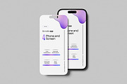 Phone and Screen Mockup, an iPhone Mockup by swsi-studio (Thumbnail 3 of 5)