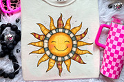 Yellow Patchwork Summer Clipart, an Illustration by CreationArt (Thumbnail 8 of 8)