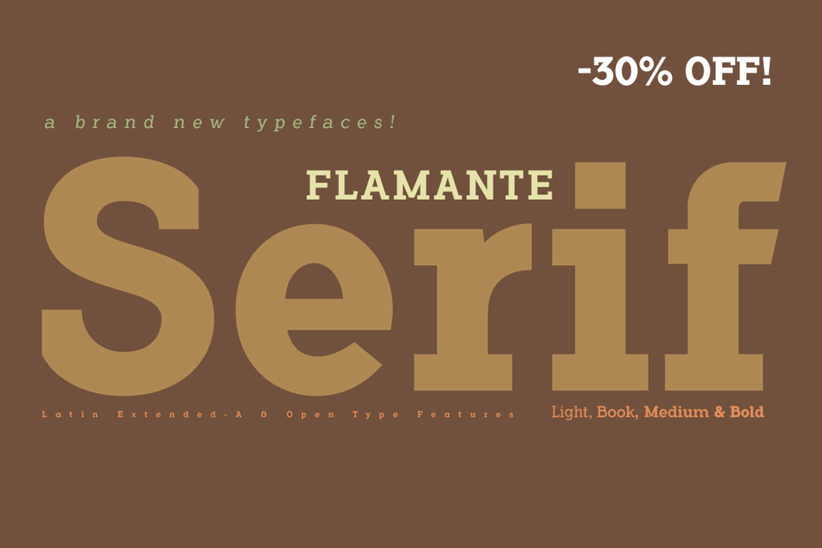 Flamante Serif -8 fonts- preview 2