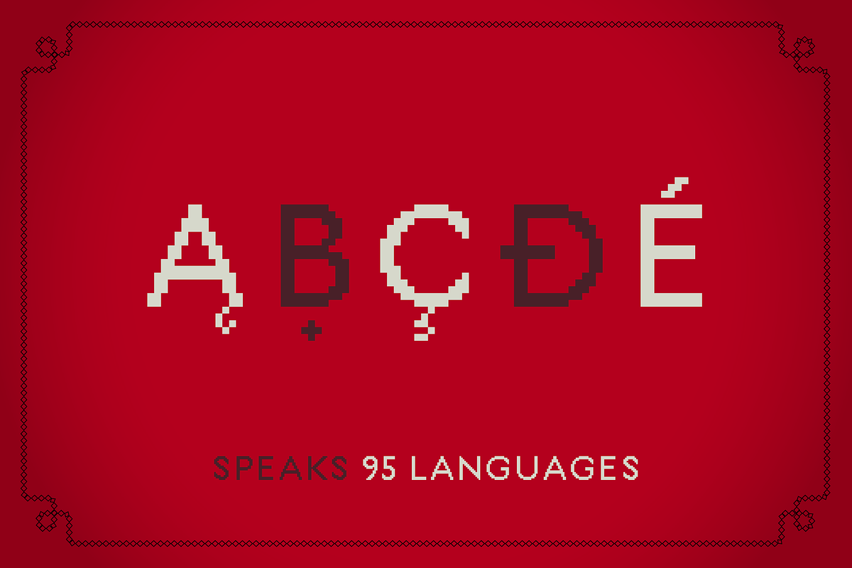 Guillotine Sans Pixel Font (4 fonts), a Sans Serif Font by SelfBuild Type (Photo 3 of 7)