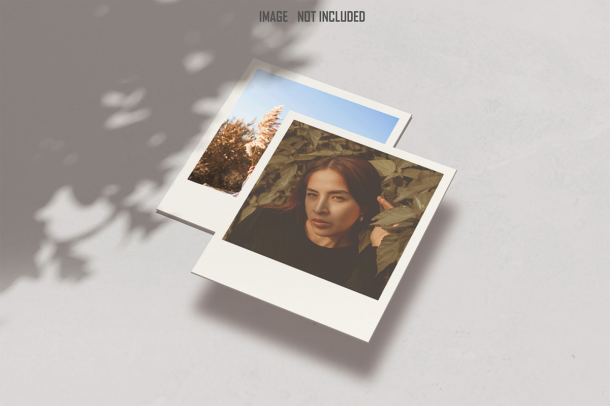 Minimalist Polaroid Photo Mockup preview 3