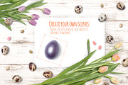 Spring and Easter Scene Creator, a Product Mockup by rubinat (Thumbnail 3 of 6)