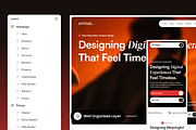 Artemis - Creative Agency Website, a Landing Page Template by SLAB! Design (Thumbnail 2 of 5)
