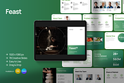 Feast Startup Pitch GSlides Canva, a Presentation Template by Unich Design Bureau (Thumbnail 1 of 11)