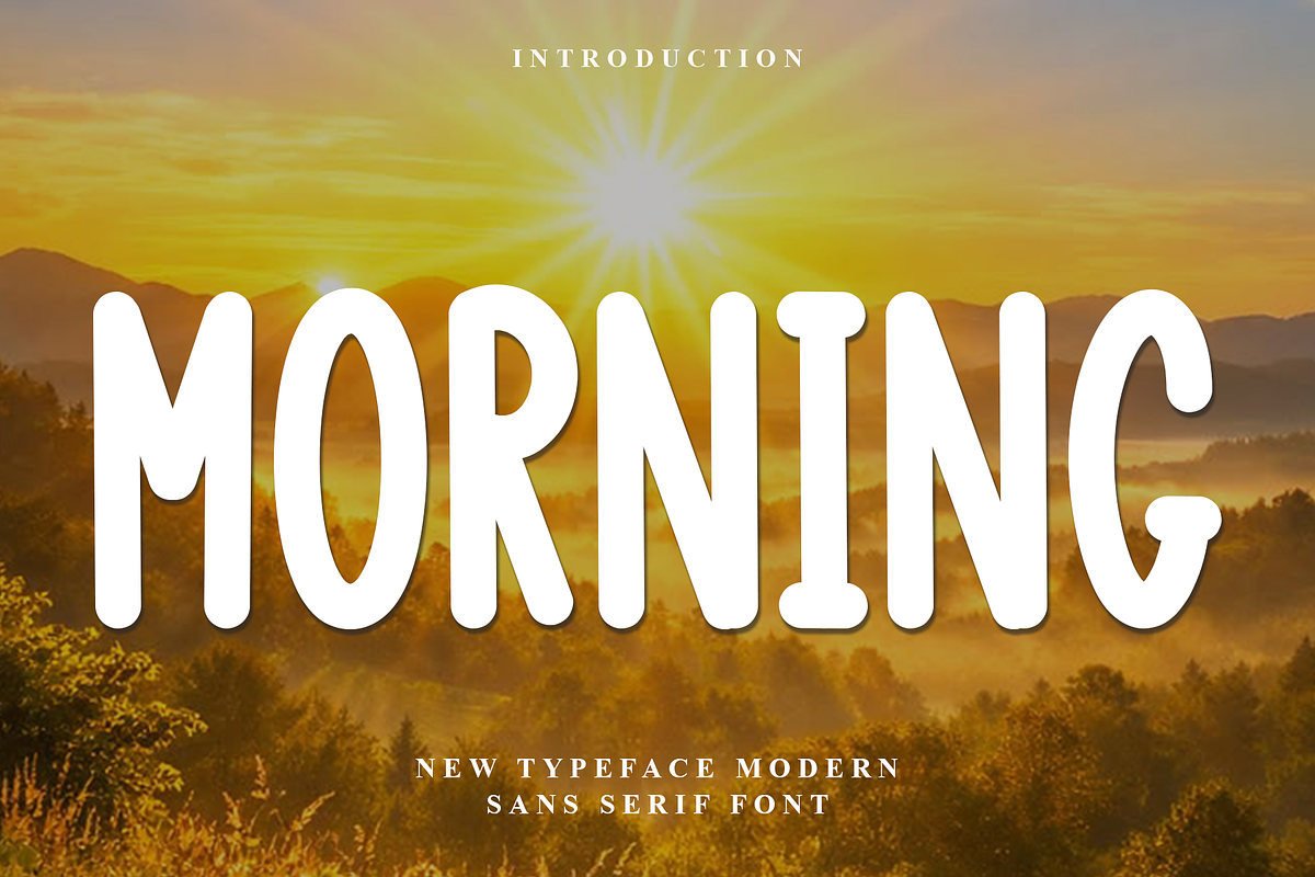 Morning, a Script Font by InermediaSTUDIO (Photo 1 of 7)
