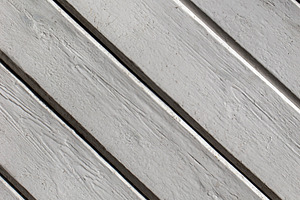 Weathered planks, diagonal pattern., an Abstract Photo by Schreibikus