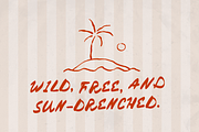 Summer Rush Handwritten Display Font, a Handwritten Font by Nonceni (Thumbnail 2 of 10)