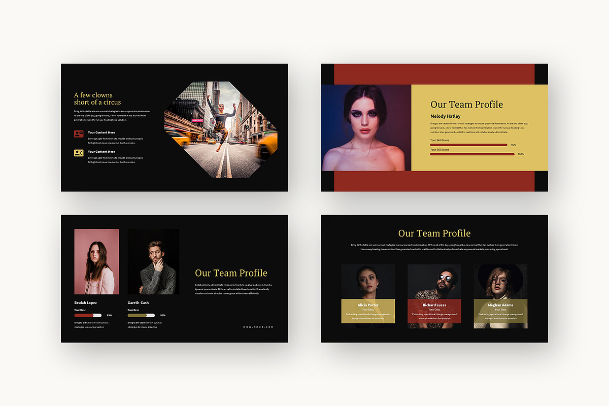 Nhub : Entertainment Bizz Powerpoint, a Presentation Template by Punkl Camp (Photo 12 of 16)
