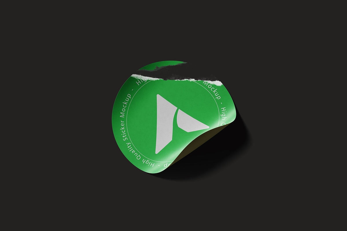 High Quality Torn Paper Sticker Mock, a Packaging Mockup by Tahtagraphic (Photo 3 of 5)