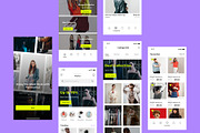 Fashionhut E-Commerce Mobile UI kit, an App Template by Ahmed Rubel (Thumbnail 6 of 7)
