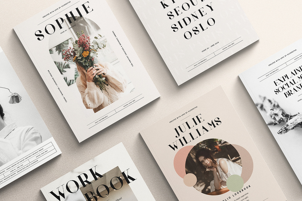 Sophie - eBook & Magazine Creator, a Magazine Template by SilverStag Type Foundry (Photo 13 of 26)