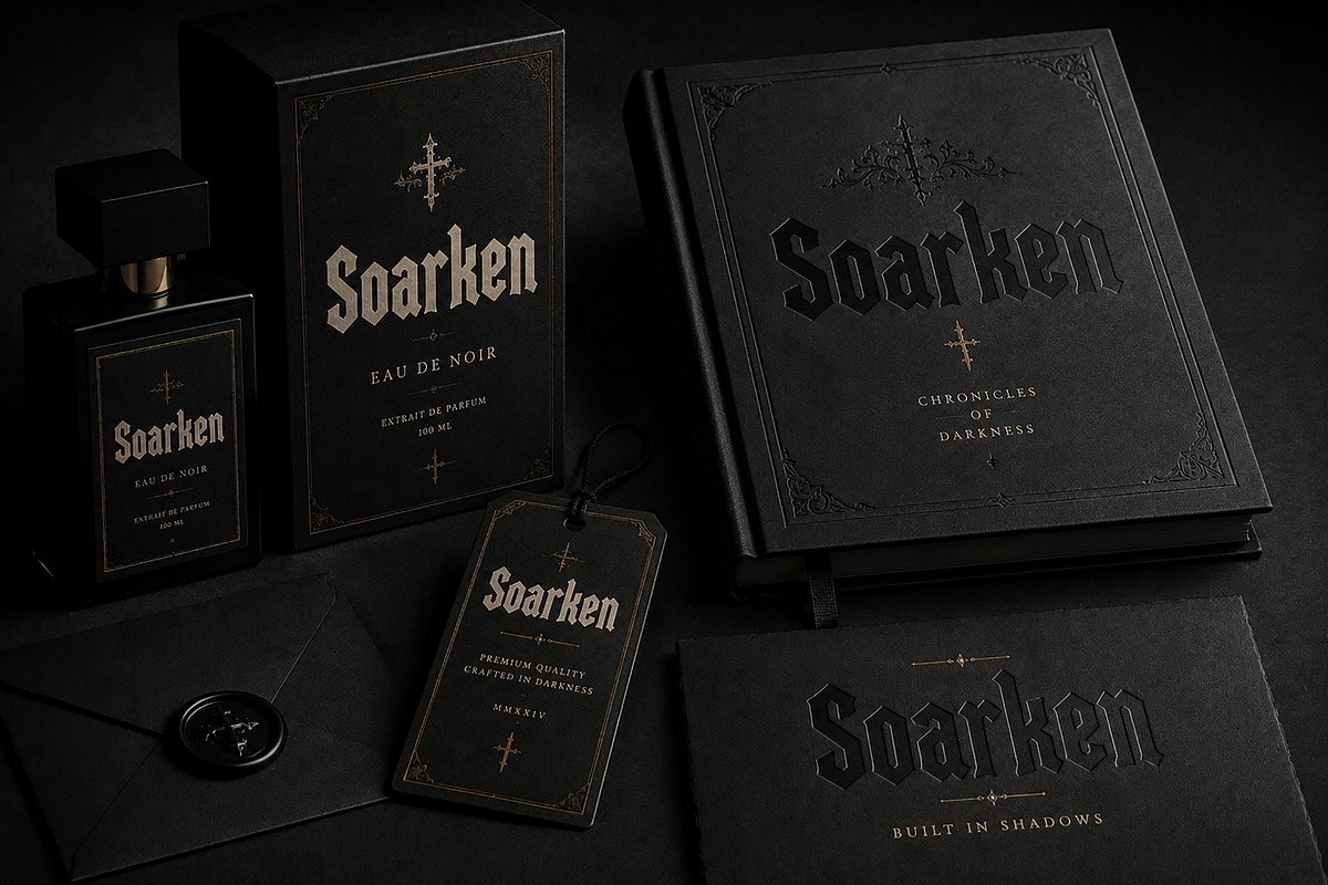 Soarken — Gothic Typeface, a Blackletter Font by Wow Magic (Photo 5 of 5)