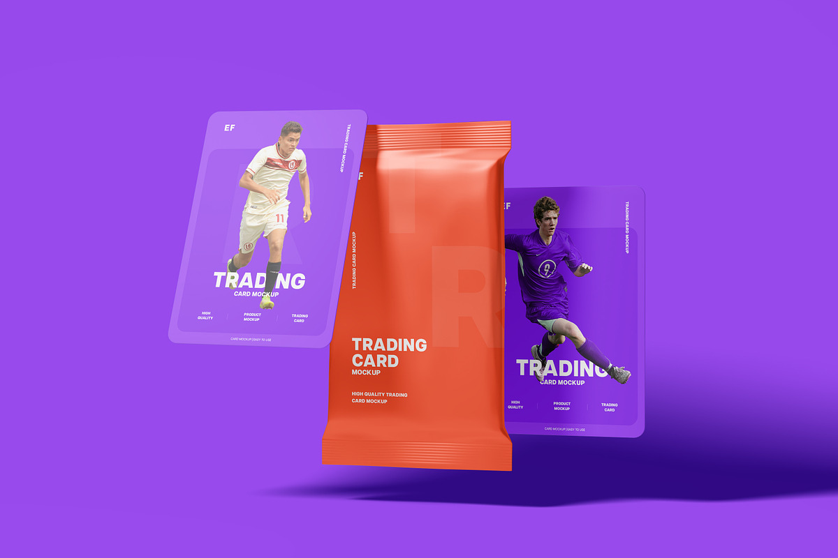 Trading Cards Mockup Set, a Product Mockup by Toasin Studio (Photo 6 of 16)