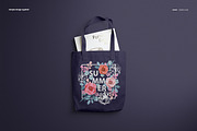 Los Angeles Apparel Tote Bag Mockup, a Merchandise Mockup by creatsy5 (Thumbnail 8 of 11)
