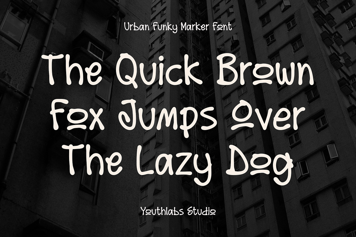 Jivora - Urban Funky Marker Font, a Handwritten Font by Youthlabs Studio (Photo 2 of 15)