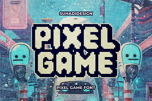 Pixel Game Font - Dot Pixels