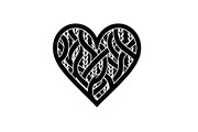 Knitted Heart Love Vector Bundle, an Illustration by Designs_River (Thumbnail 32 of 53)