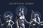 Set of Egiptian Gods, a Graphic by Masterlevsha (Thumbnail 2 of 11)