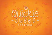 Quickie Sweet, a Font by Fontdation (Thumbnail 1 of 4)