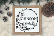 Family Monogram Frames SVG Bundle, an Object Graphic by Dasagani (Thumbnail 5 of 8)