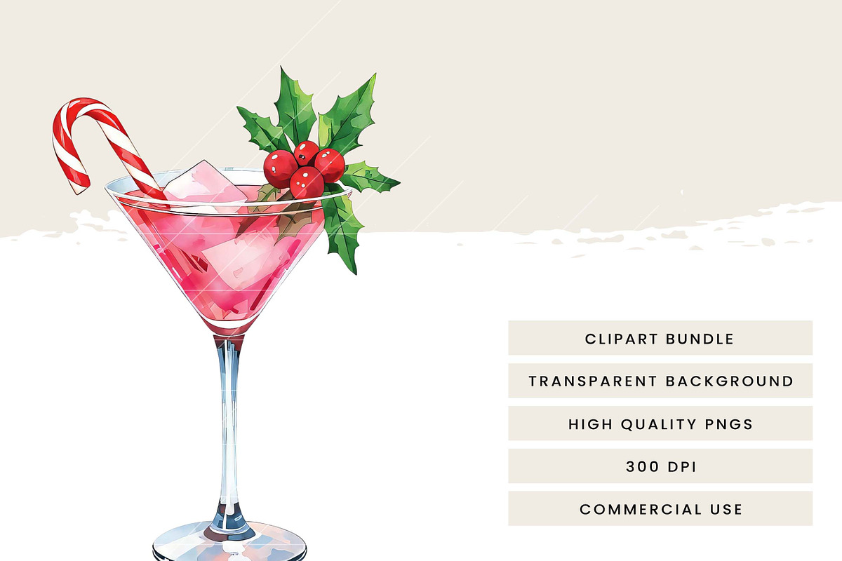 Vintage Glamorous Christmas Party, a Seasonal Illustration by Design Scotch (Photo 7 of 8)