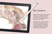Amazing Alcohol Ink for Procreate, a Brush Add-On by AJ Brushes (Thumbnail 12 of 17)