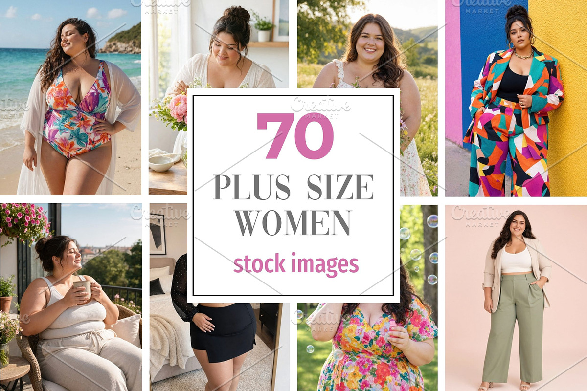 Plus Size Women Stock Photos, a Person Photo by Selenique Studio (Photo 1 of 12)