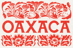 Las Flores - Mexican Font