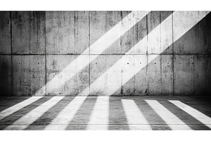 Concrete wall with dramatic light, an Object Illustration by Lermont51
