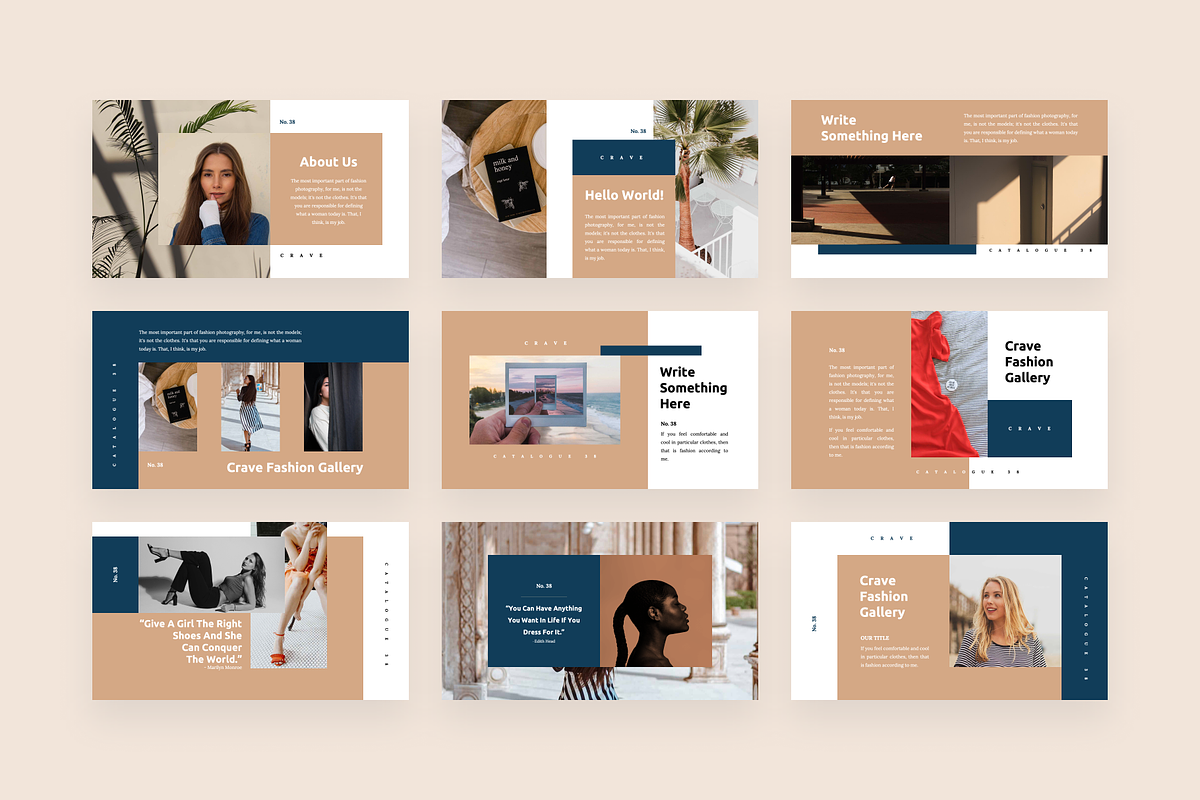 Crave Creative Keynote Template, a Presentation Template by uiplus (Photo 3 of 5)