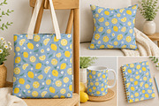 Lemon Seamless Pattern, a Pattern Graphic by Villa 11 Estudio (Thumbnail 2 of 4)