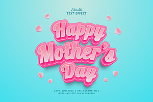 Text Effect Mother's Day