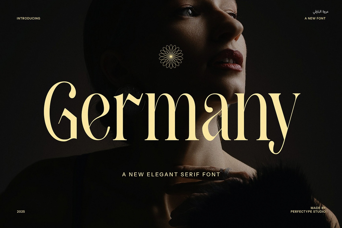 Germany Elegant Serif Font, a Serif Font by Perfectype (Photo 1 of 8)