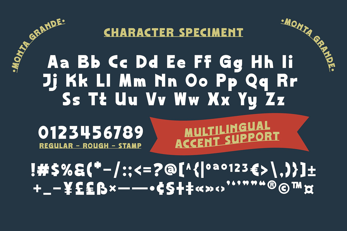 Monta Grande - Vintage Bold Display, a Sans Serif Font by agnyhasyastudio (Photo 11 of 11)