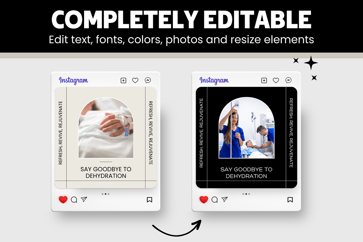 Iv Therapy Instagram Post Template preview 5