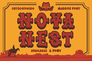 Nova Nest - Marque Font