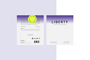 5.5 Printable Labels – V.01 LIBERTY, a Stationery Template by Studio Neolemone (Thumbnail 8 of 11)
