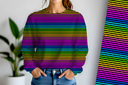 Neon Bright on Black Seamless Repeat, a Pattern Graphic by Sharon Schwalbe (Thumbnail 1 of 3)