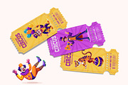 Circus Performer Illustrations, a Person Illustration by Vectors Market (Thumbnail 4 of 10)
